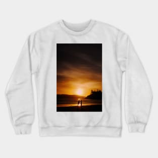 Sunset Long Beach Tofino Vancouver Island Canada Crewneck Sweatshirt